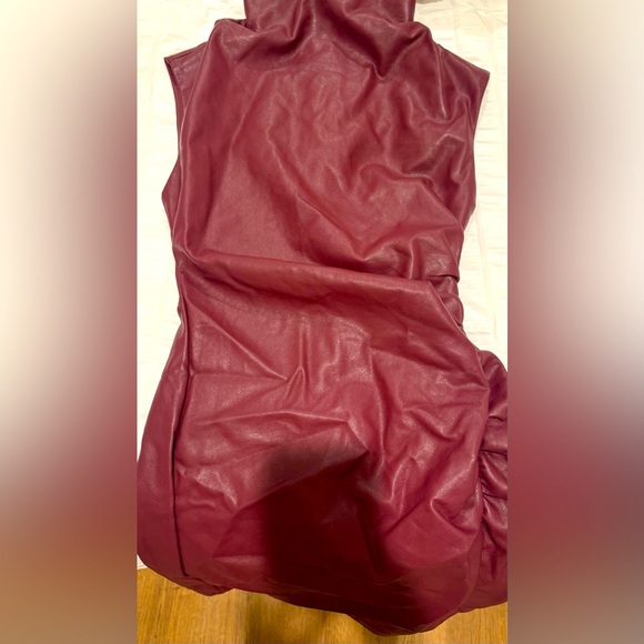 Anthropologie Burgundy Midi Dress - Picture 1 of 3
